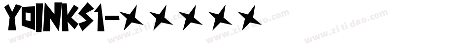 YOINKS1字体转换