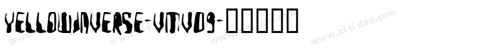 YellowInverse-vmv09字体转换