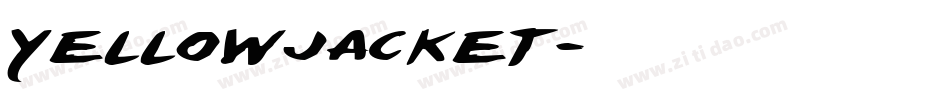 Yellowjacket字体转换