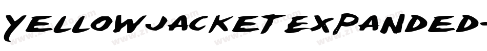 YellowjacketExpanded-1BEg字体转换