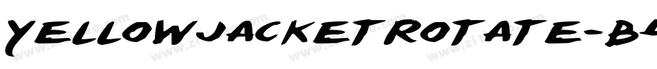 YellowjacketRotate-B45x字体转换
