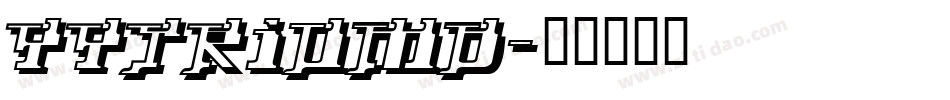 YYTRIUMD字体转换