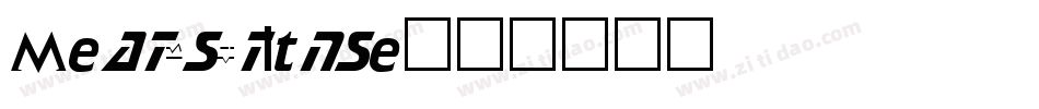 AndesitePlain字体转换