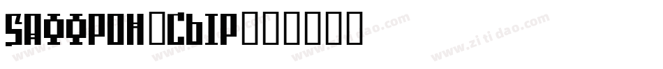 Saffron_Cyr字体转换