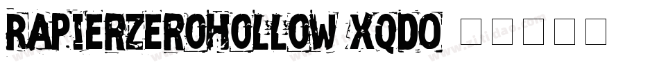 RapierZeroHollow-xqdO字体转换