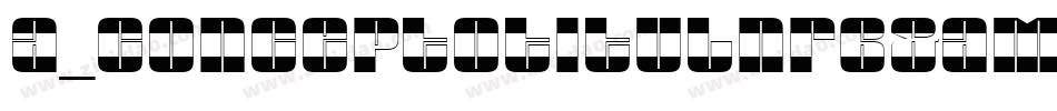 a_ConceptoTitulNrB&W字体转换