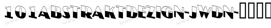 101AbstraktDezign-JWdn字体转换
