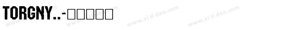 Torgny..字体转换