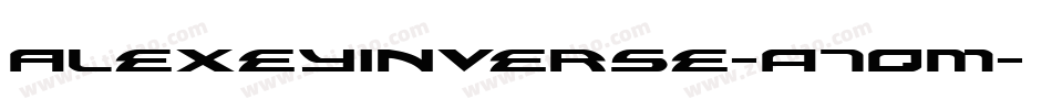 AlexeyInverse-a7qm字体转换