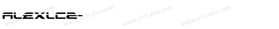 Alexlc2字体转换