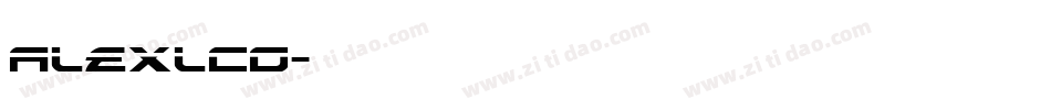 Alexlco字体转换