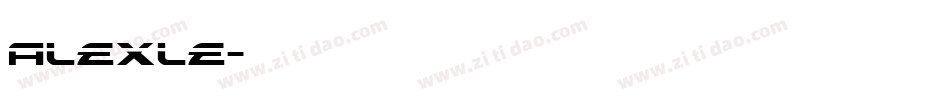 alexle字体转换