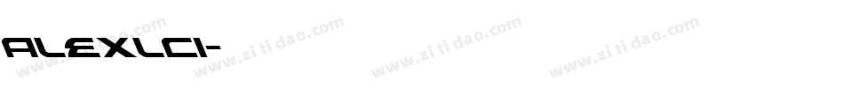 alexlci字体转换
