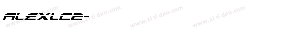 Alexlc2字体转换