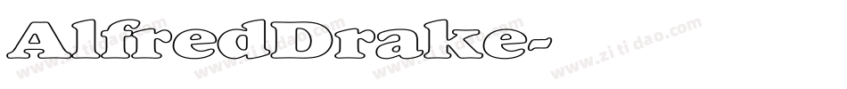 AlfredDrake字体转换