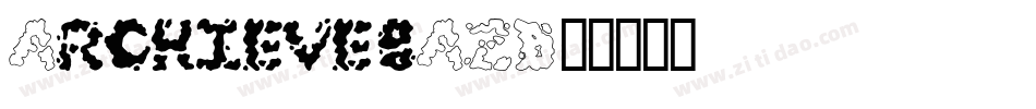 Archieve-8AZD字体转换