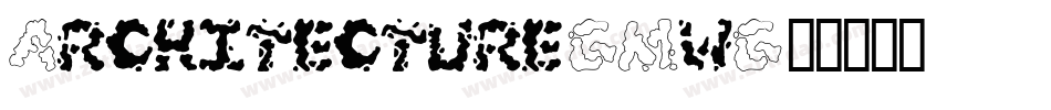 Architecture-GMwG字体转换