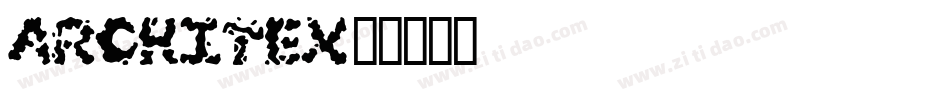 architex字体转换