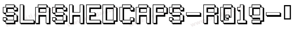 SlashedCaps-rq19字体转换
