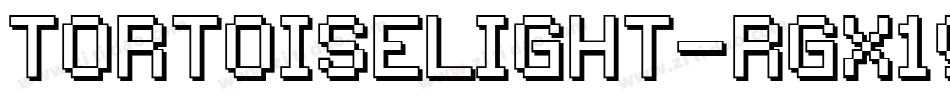 TortoiseLight-rgx19字体转换
