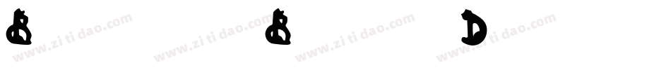 BadbaltimoreBeveled-eDj3字体转换