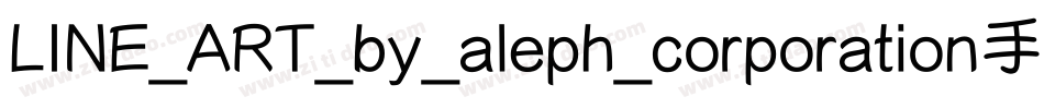 LINE_ART_by_aleph_corporation手机版字体转换