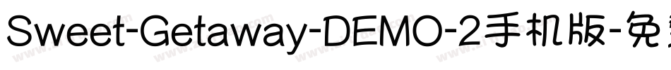 Sweet-Getaway-DEMO-2手机版字体转换