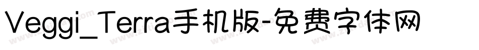 Veggi_Terra手机版字体转换
