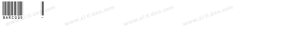 barcode字库字体转换
