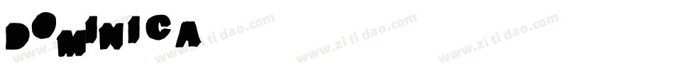Dominica字体转换