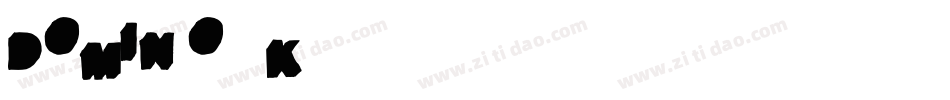 Domino_k字体转换