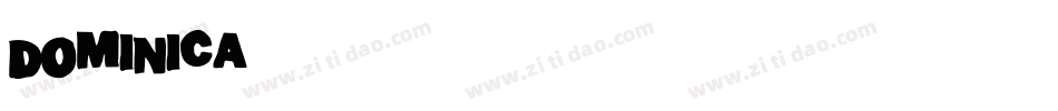 Dominica字体转换
