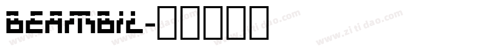 beambil字体转换