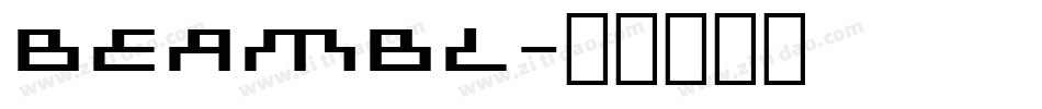 beambl字体转换