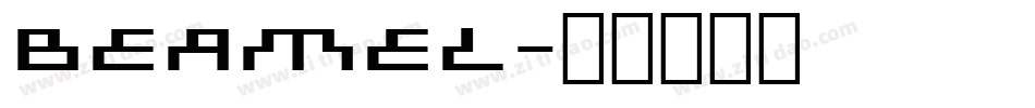 beamel字体转换