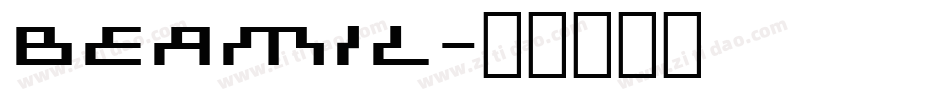beamil字体转换