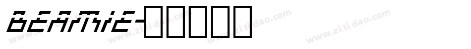 beamie字体转换