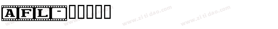 AFL字体转换