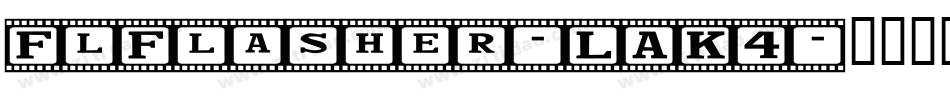 FlFlasher-LAK4字体转换