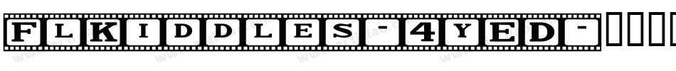 FlKiddles-4yED字体转换