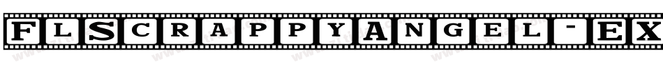 FlScrappyAngel-EX1l字体转换