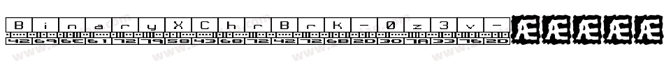 BinaryXChrBrk-0z3v字体转换