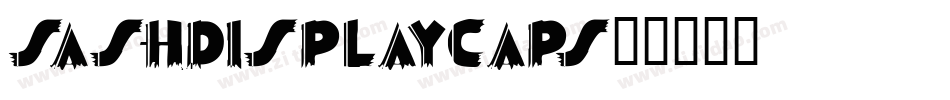 SashDisplayCaps字体转换