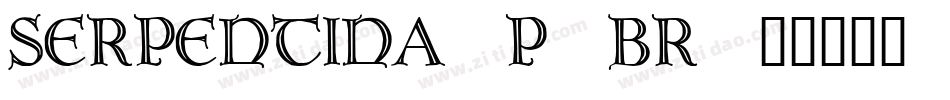 Serpentina-p7Br字体转换