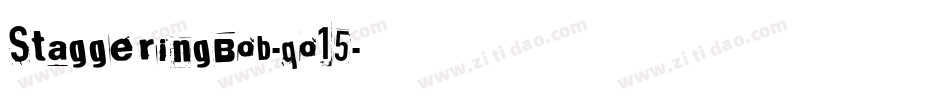 StaggeringBob-qo15字体转换