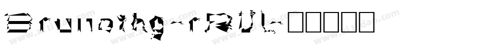 Brunothg-rRVL字体转换