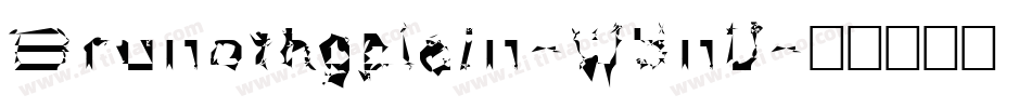 Brunothgplain-W5nV字体转换