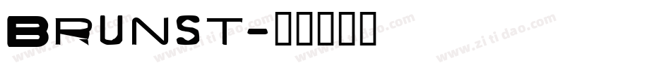 Brunst字体转换