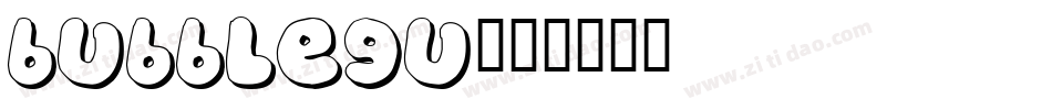 bubblegu字体转换