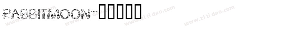 rabbitmoon字体转换
